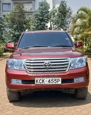 Toyota Land Cruiser 2010 Maroon