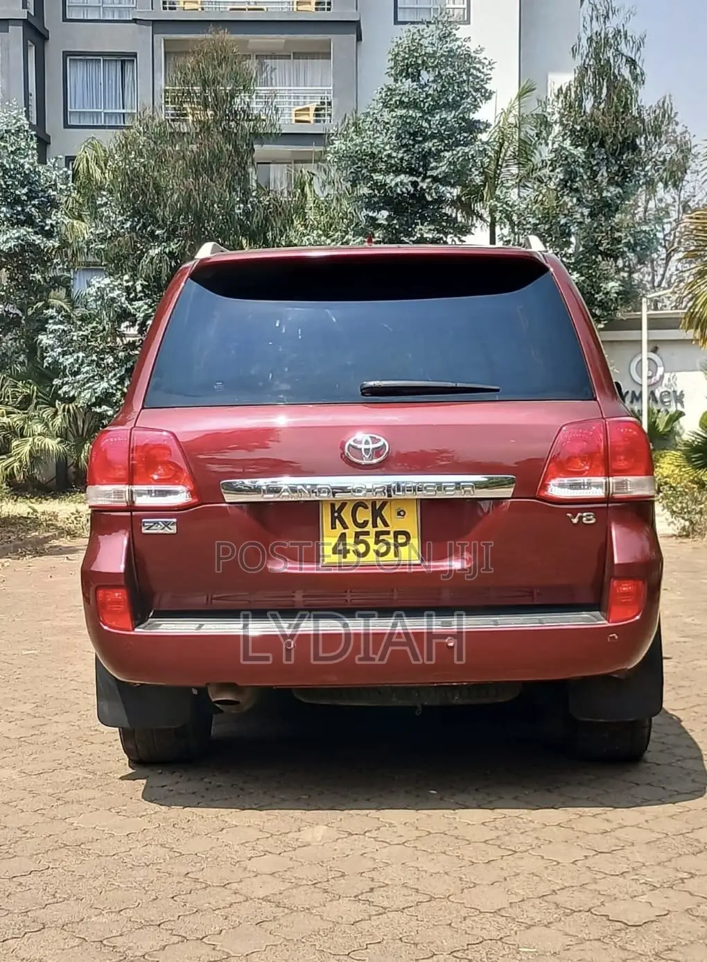 Toyota Land Cruiser 2010 Maroon