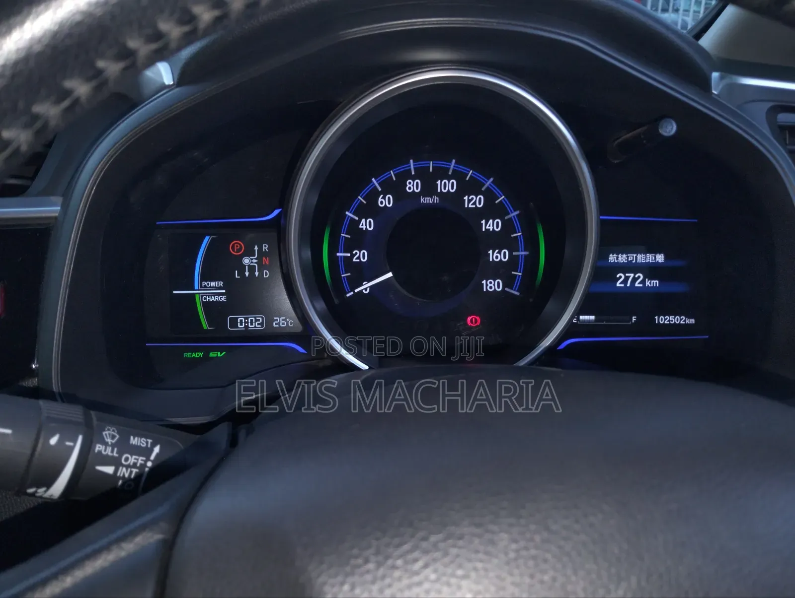 Honda Fit 2017 Blue