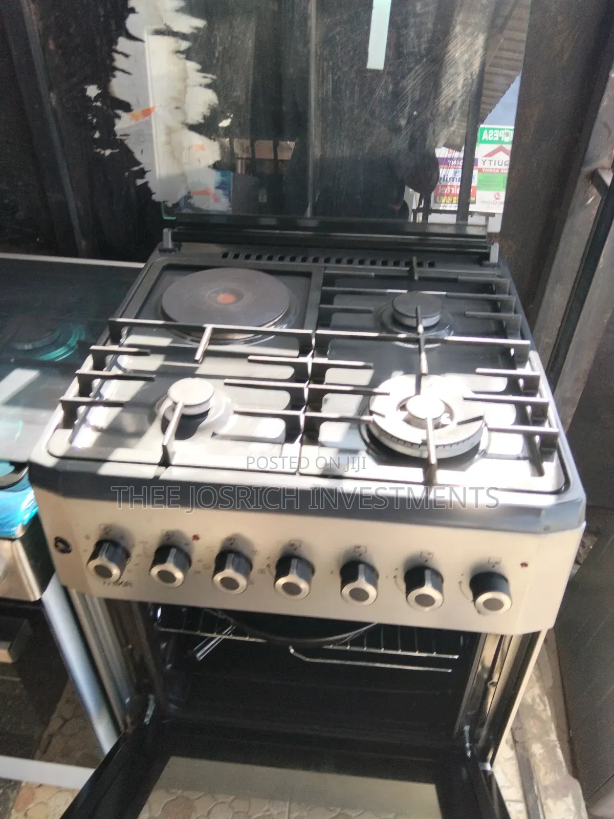 Mika Cooker Size 60 by 60 With Wok Burner Gas Sensors Turbo Fan