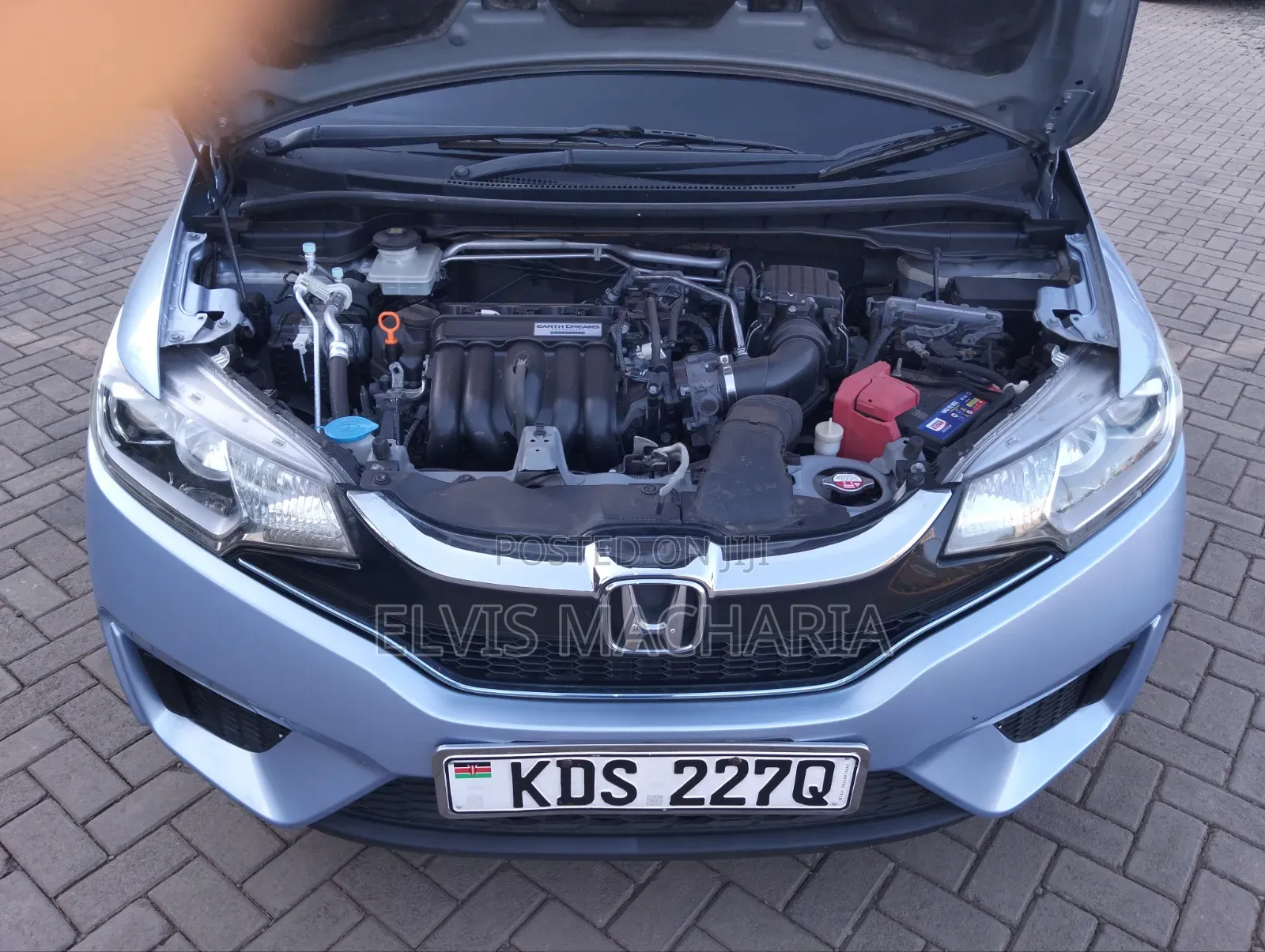 Honda Fit 2017 Blue