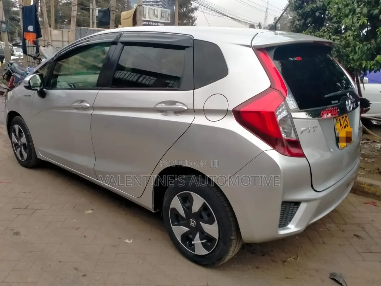 Honda Fit 2017 Silver