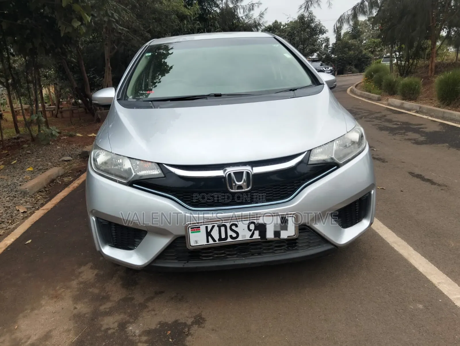 Honda Fit 2017 Silver