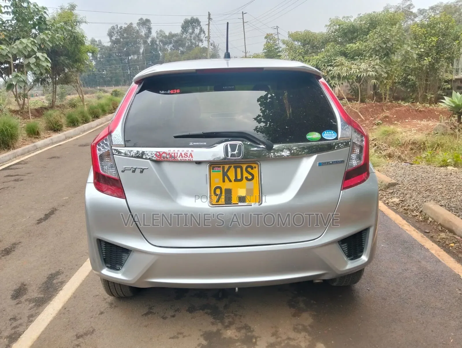 Honda Fit 2017 Silver