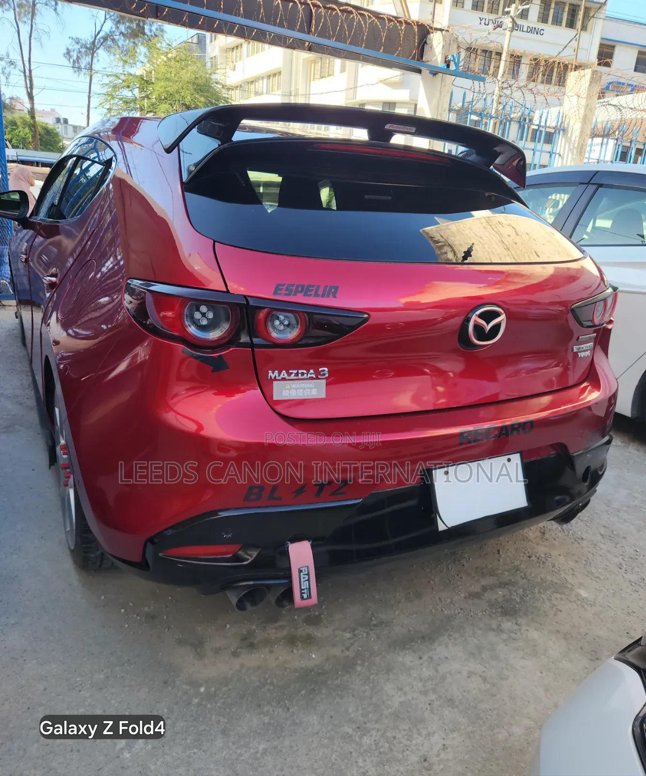 Mazda 3 2019 Red