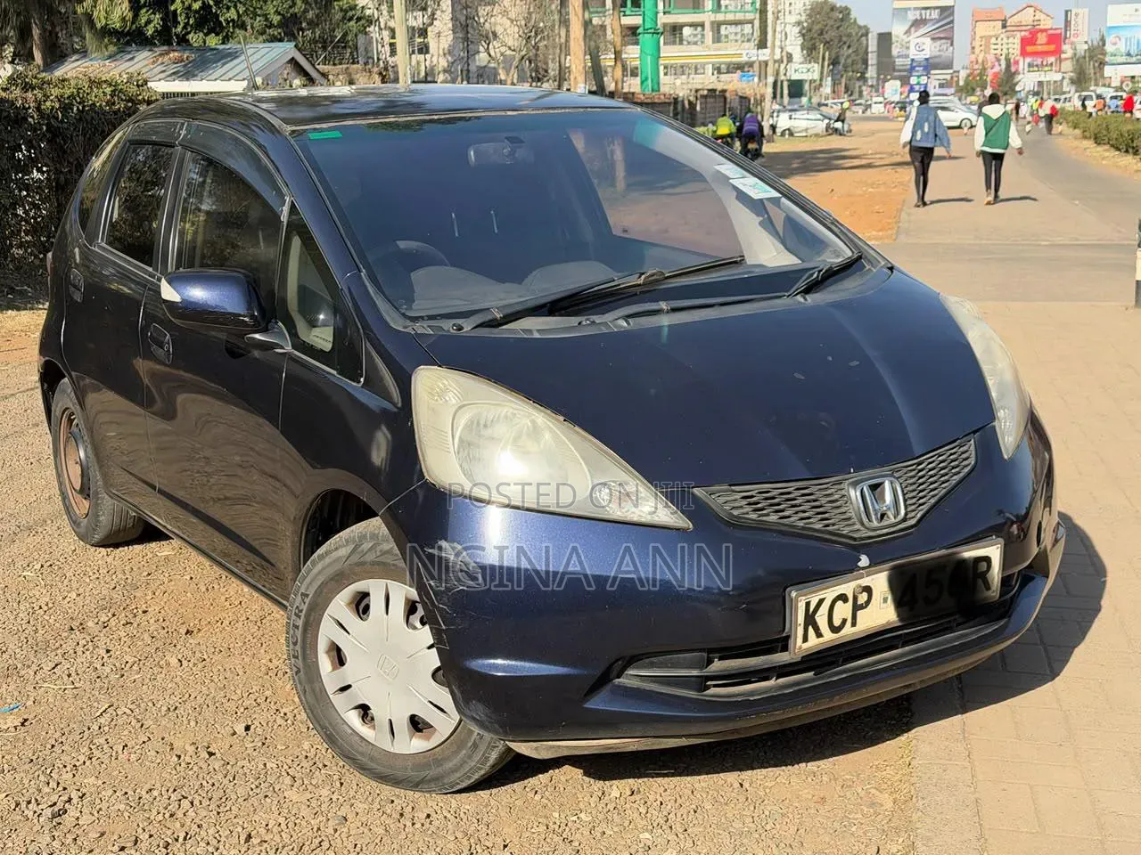 Honda Fit 2010 Blue