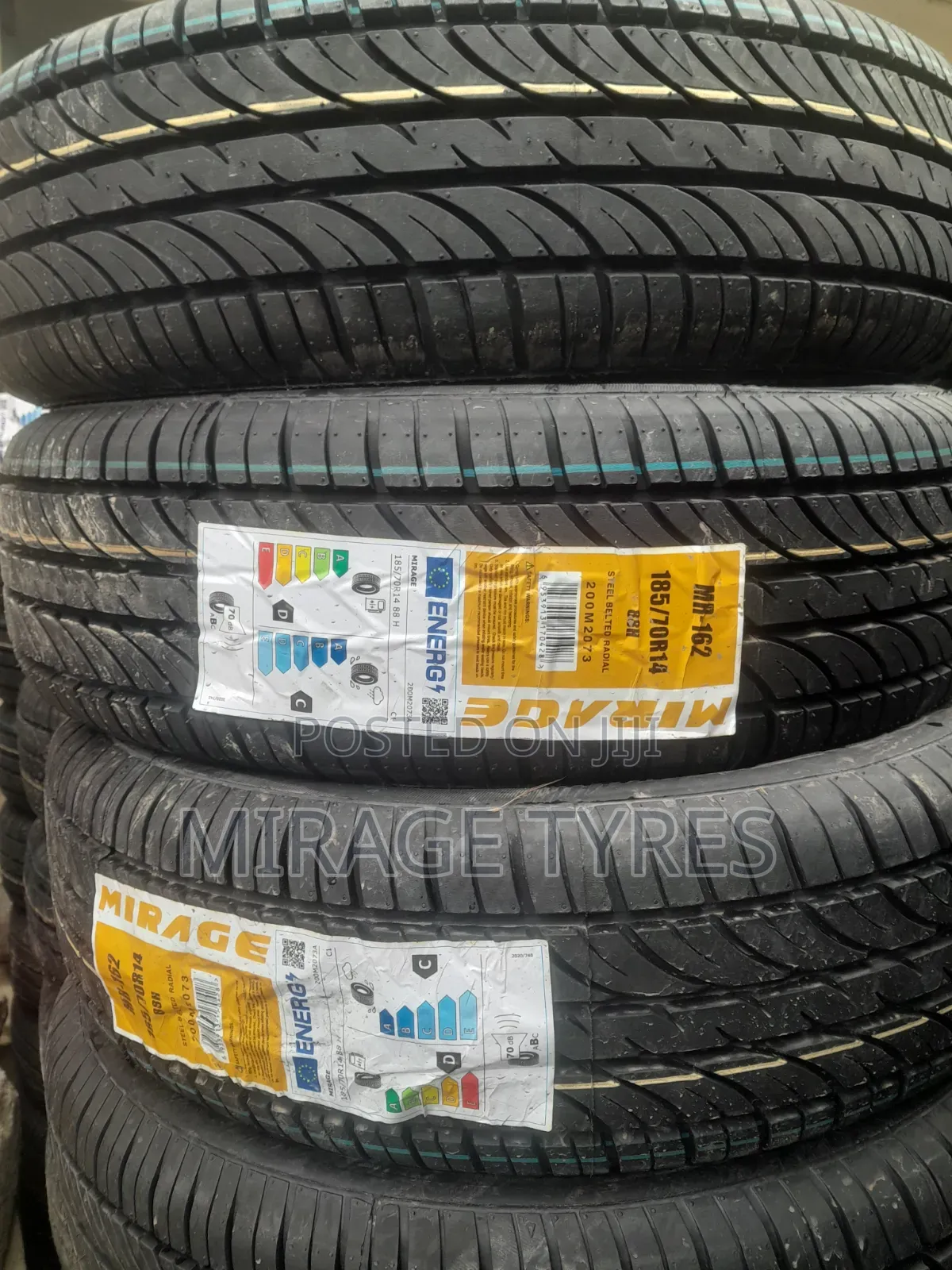185/70r14 Mirage Tyres High-Quality Brand New