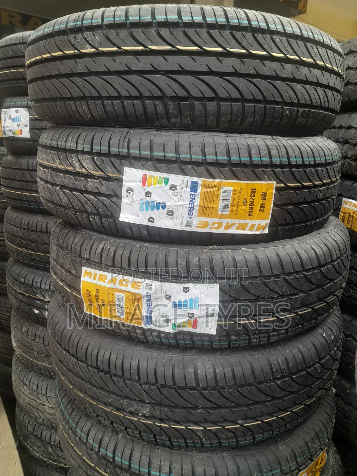 185/70r14 Mirage Tyres High-Quality Brand New