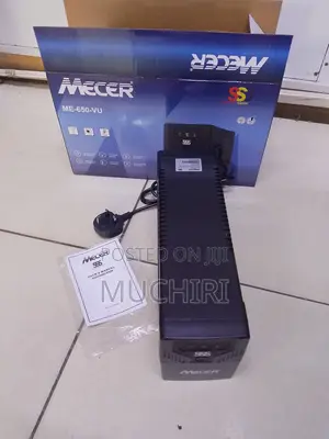 Mecer 650va/360w Ups Battery Backup System With Voltage Regulation
