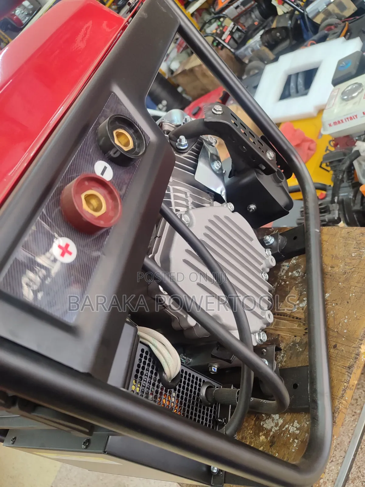 Petrol Engine-Driven Generator + Welding Machine (Welder-Generator).