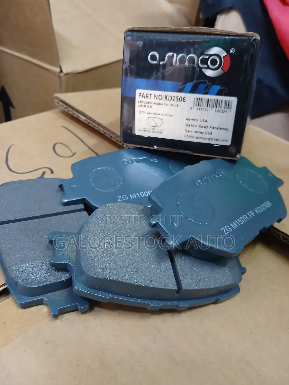 Kd 2506 Toyota  Mark X & Toyota Crown Front Breakpads