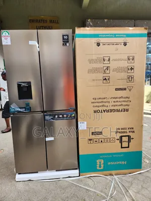 Hisense 4-Door French Door Fridge 536L - Silver - No Frost