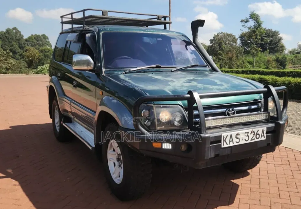 Toyota Land Cruiser Prado 1995 Green