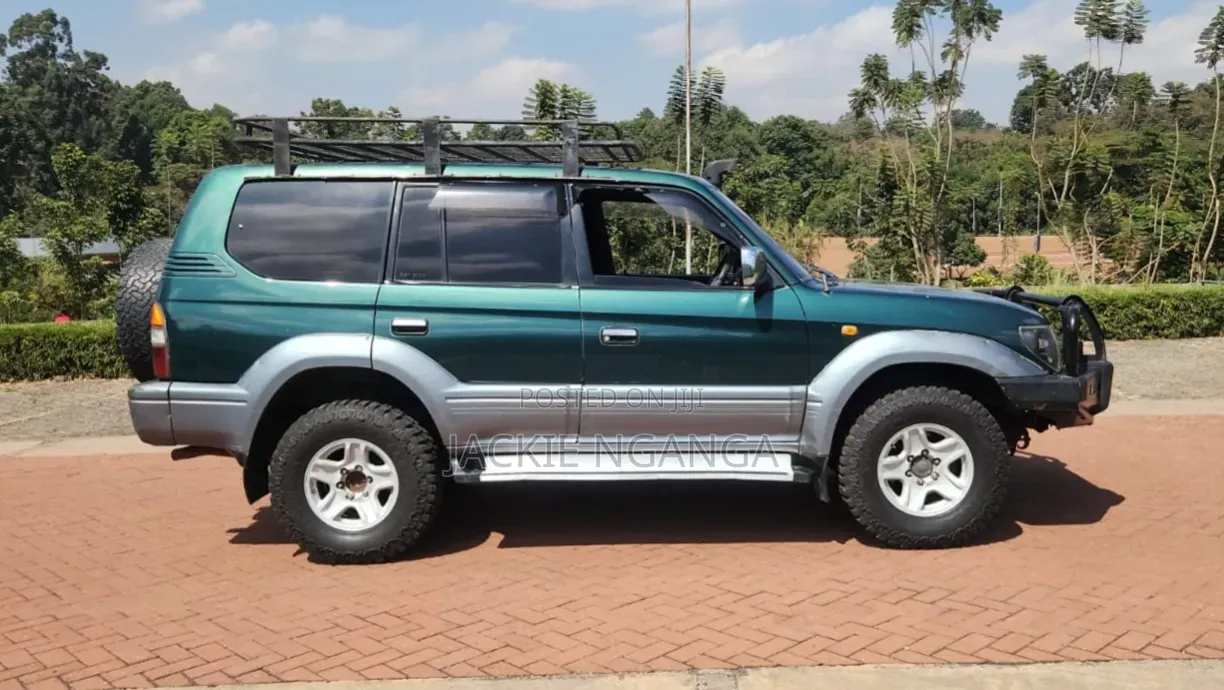 Toyota Land Cruiser Prado 1995 Green