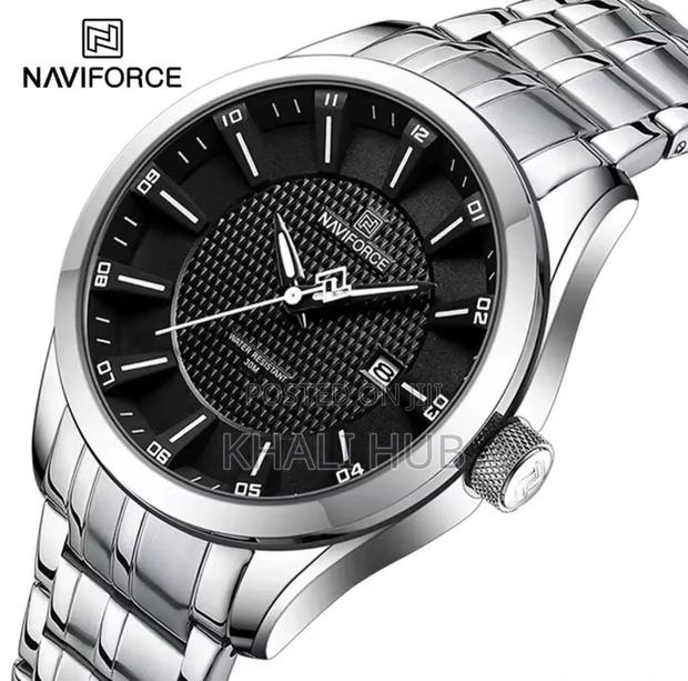 Naviforce Stainless Steel Gents Watch