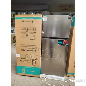 Hisense Double Door Fridge 230L - Inverter No Frost - Silver