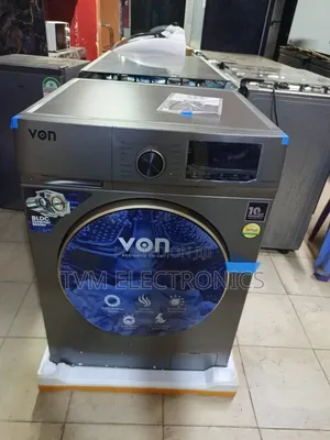 VON 12KG Front Load Washing Machine With Steam & Inverter – WASHER