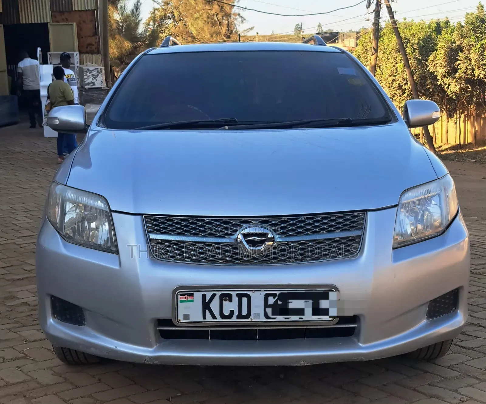 Toyota Corolla Fielder 2008 Silver