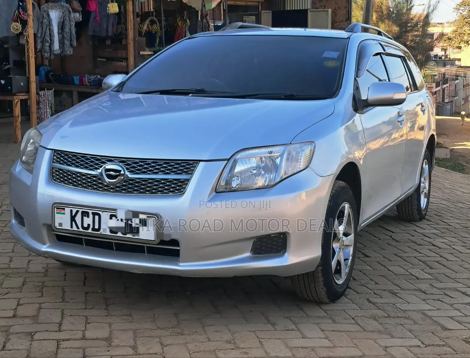 Toyota Corolla Fielder 2008 Silver
