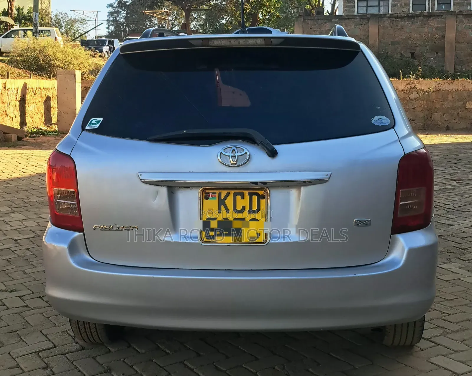 Toyota Corolla Fielder 2008 Silver