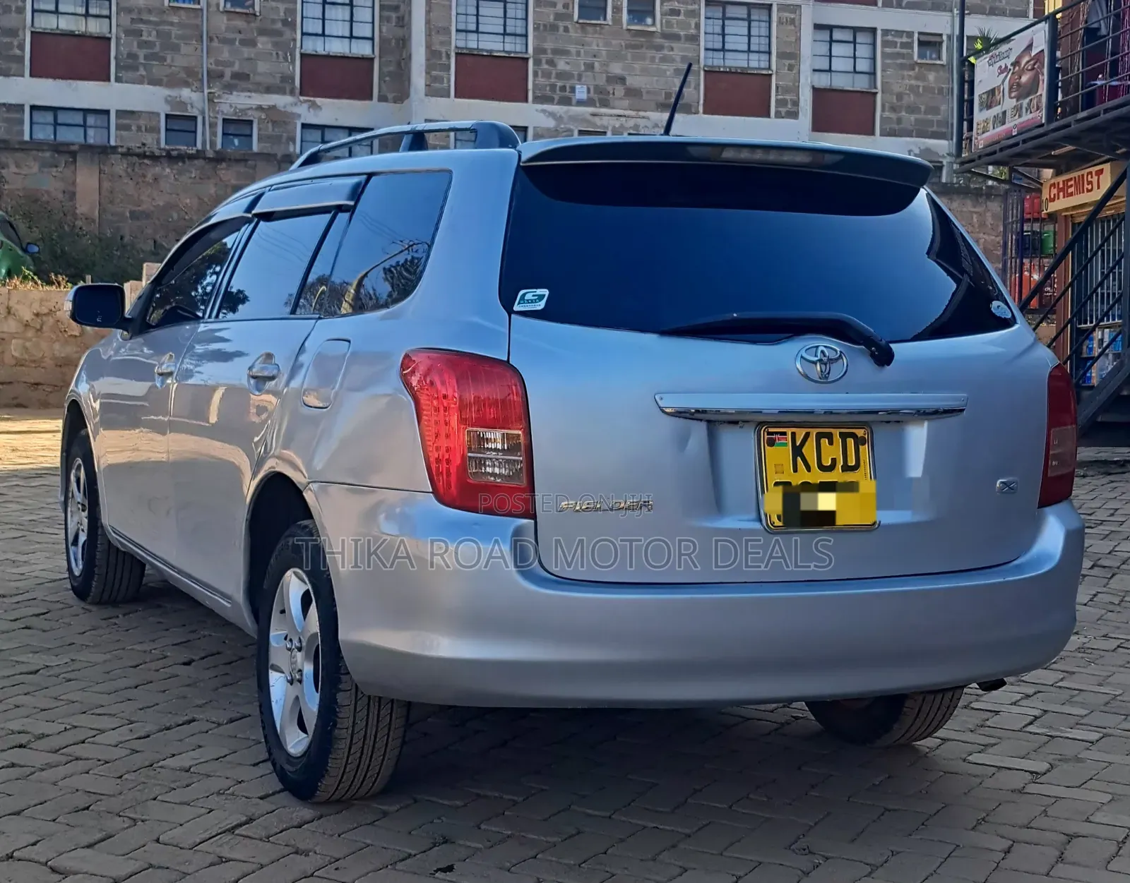 Toyota Corolla Fielder 2008 Silver