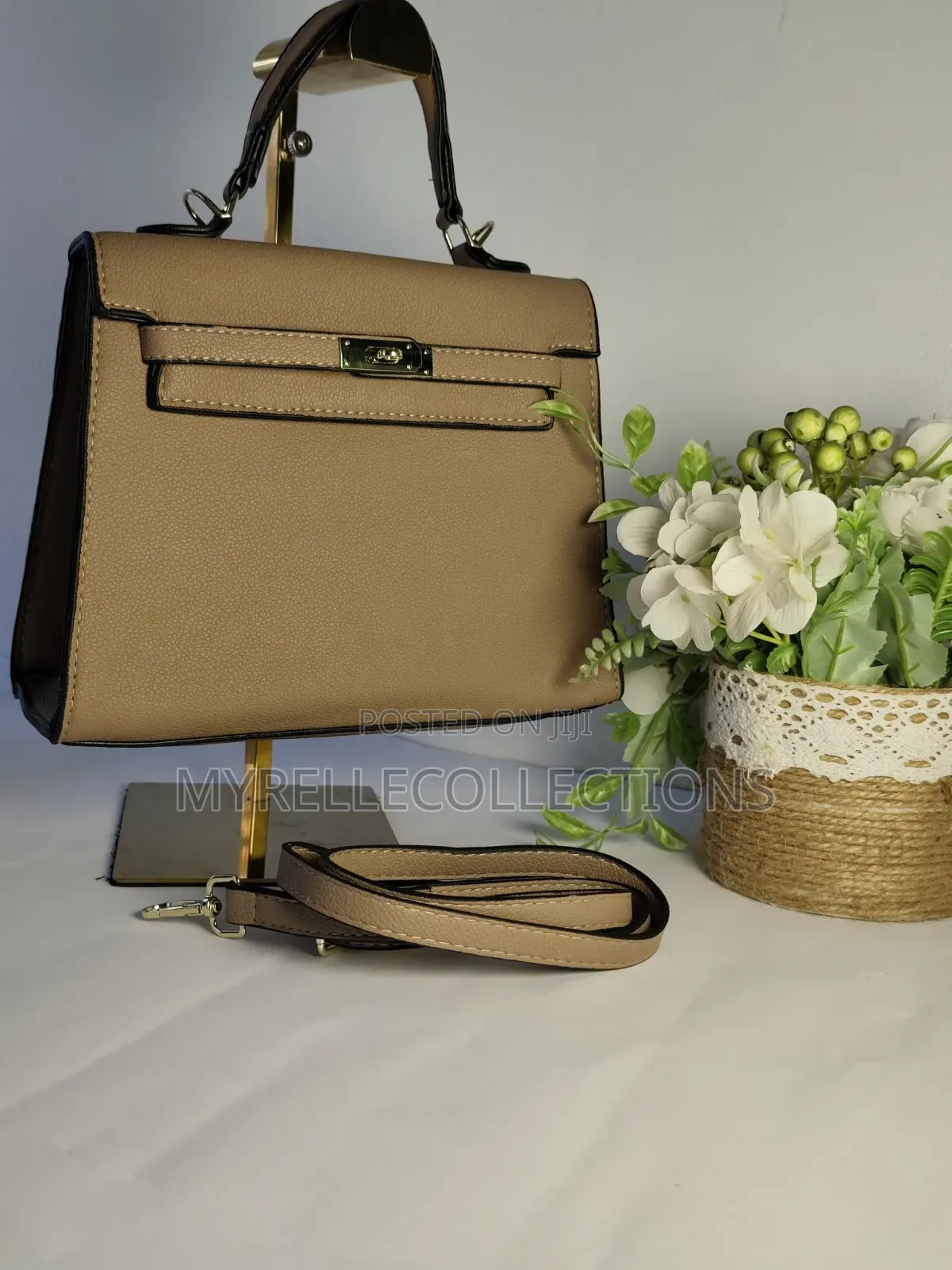 Kelly Khaki Ladies Handbag/ Affordable Women Bag
