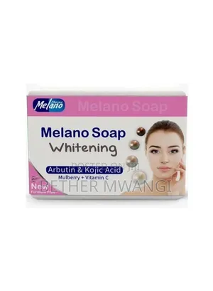 Melano Soap Whitening Arbutin and Kojic Acid Mulberry Vitamin C Soap