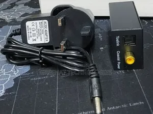 Analog to Digital Audio Converter RCA to Toslink Coaxial Converter