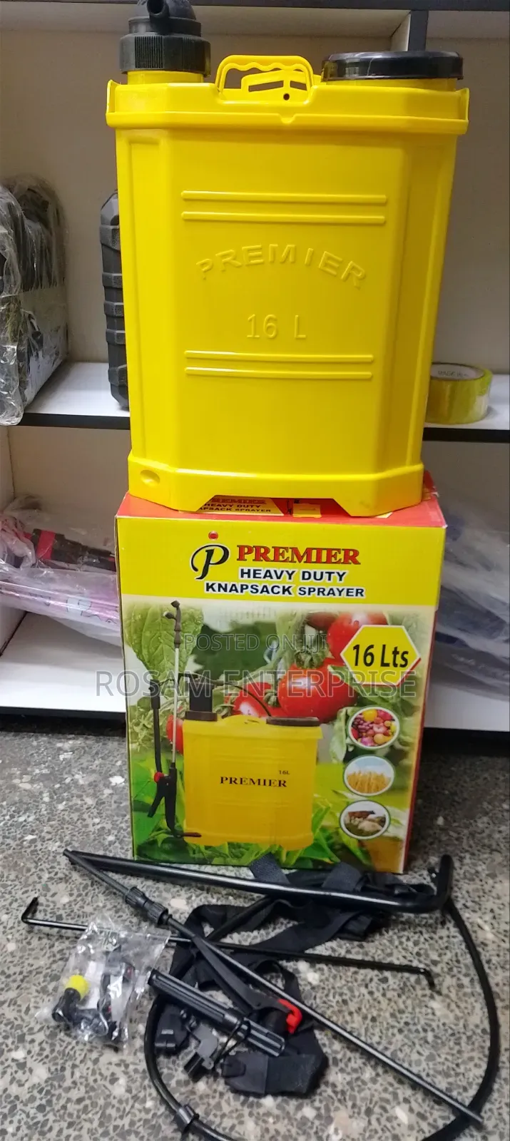 Premier 16L Knapsack Spray