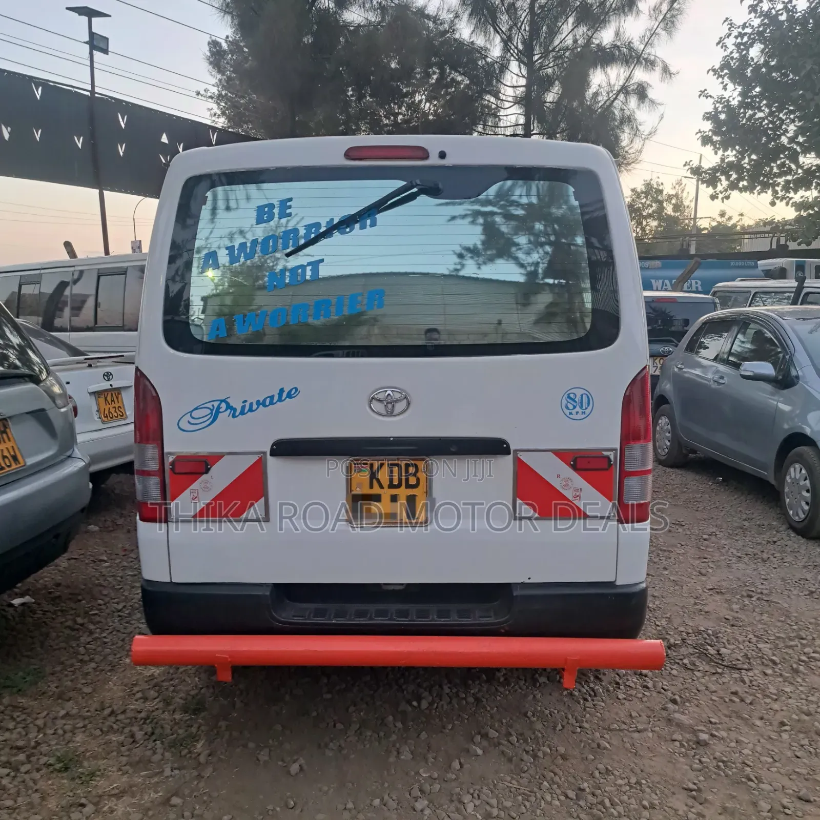 Toyota HiAce 2013 White