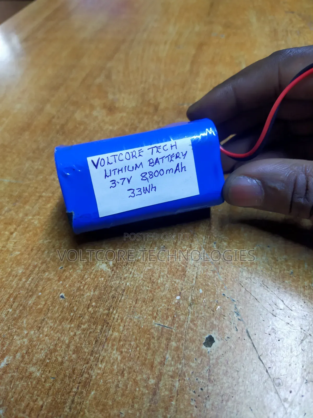 3.7V 8800mAh 33Wh Lithium Battery for Standalone CCTV Camera