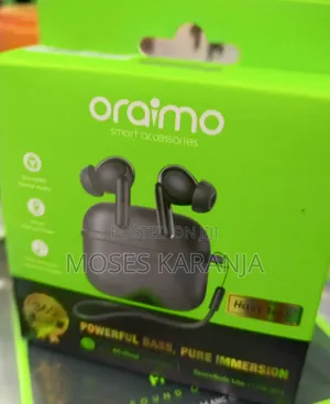 Oraimo SpaceBuds Lite True Wireless Earbuds With Charging Case