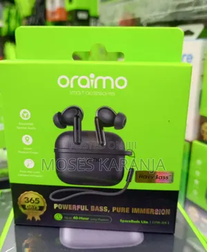 Oraimo SpaceBuds Lite TWS Bluetooth Earphones – HeavyBass