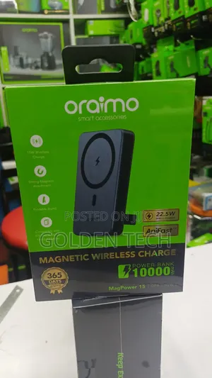 Oraimo MagPower 15  MagPower 15 10000mAh Wireless Power Bank OPB-710w