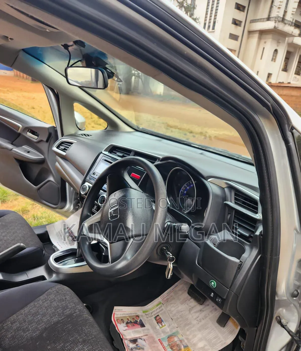 Honda Fit 2016 Gray