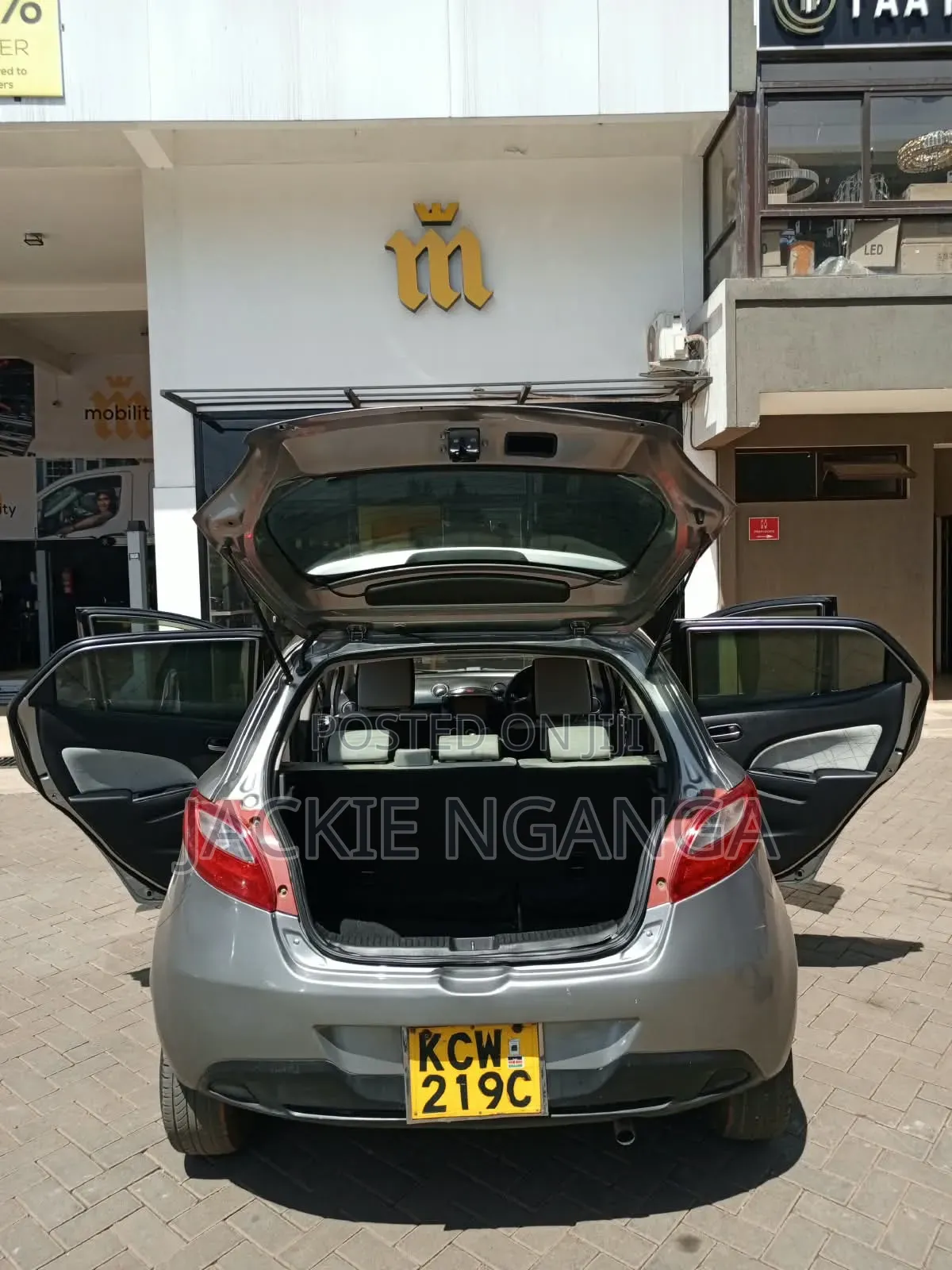Mazda Demio 2012 Silver