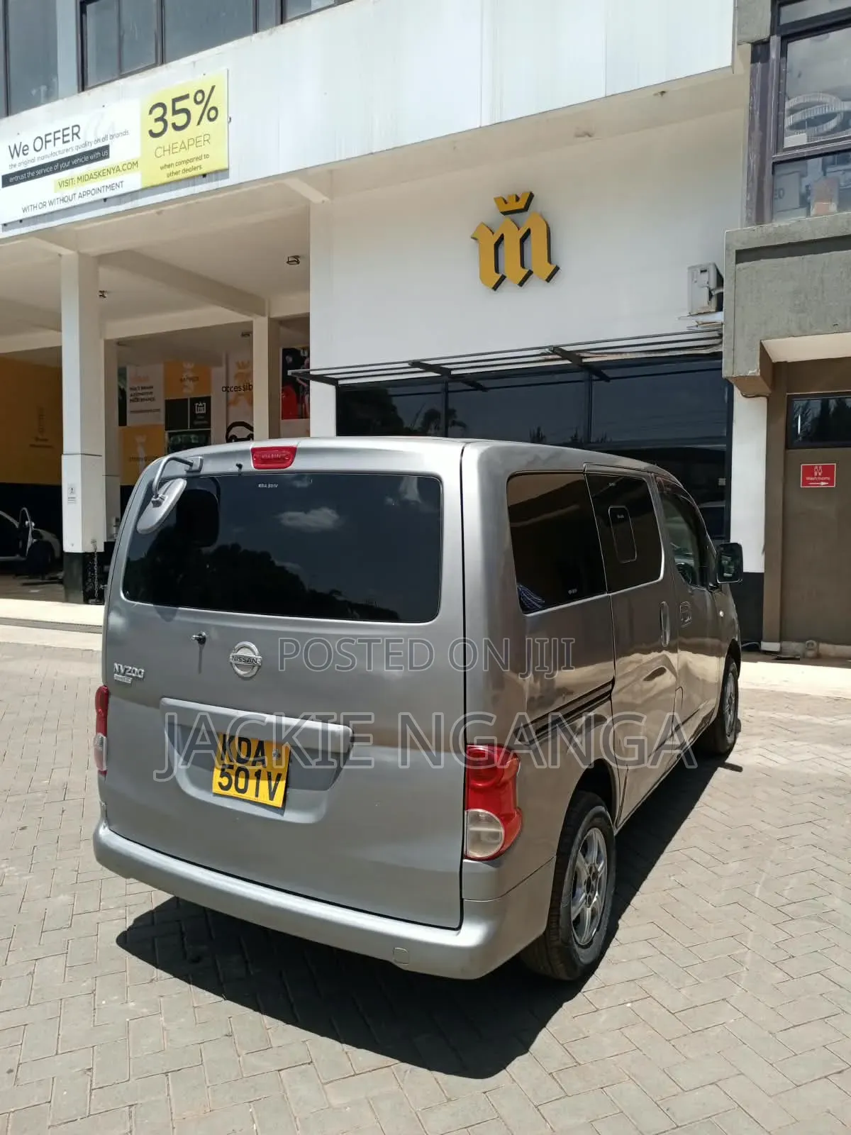 Nissan NV200 2012 Silver