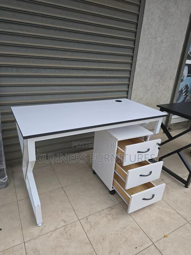 Combination Office Study Desk and a Pedestal
