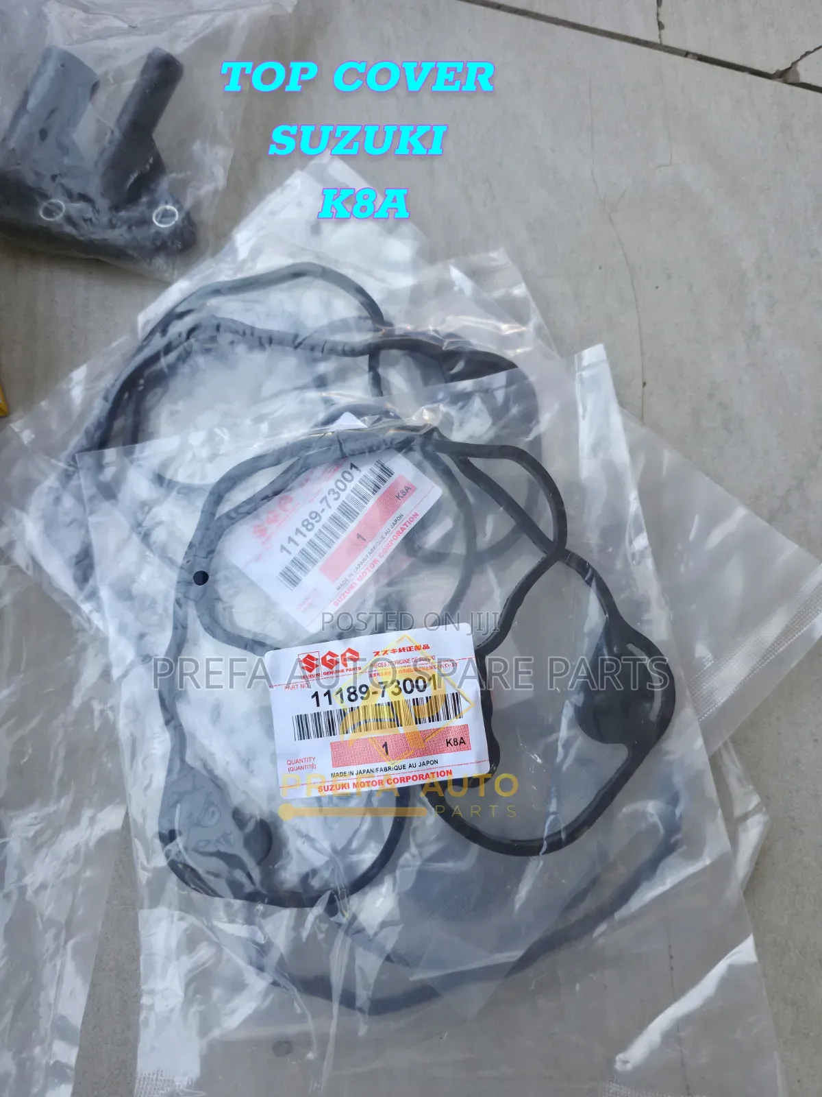 Top Cover Gasket Mazda F8 / Suzuki K8a