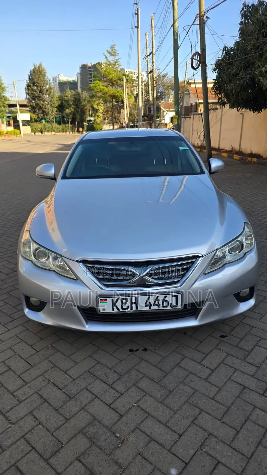 Toyota Mark X 2009 Silver