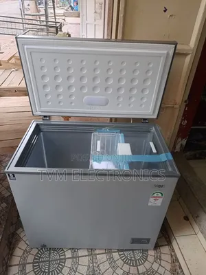 VON VAFC20DHG Chest Freezer - 198L - Grey