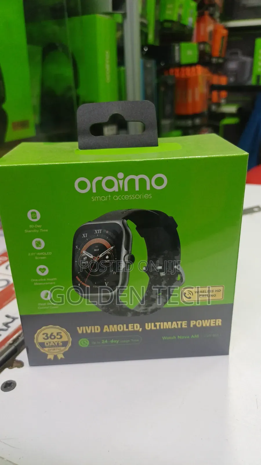 Oraimo OSW-812 2.01" Nova AM Curved Screen Smart Watch