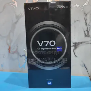 New Vivo V70 256 GB Black