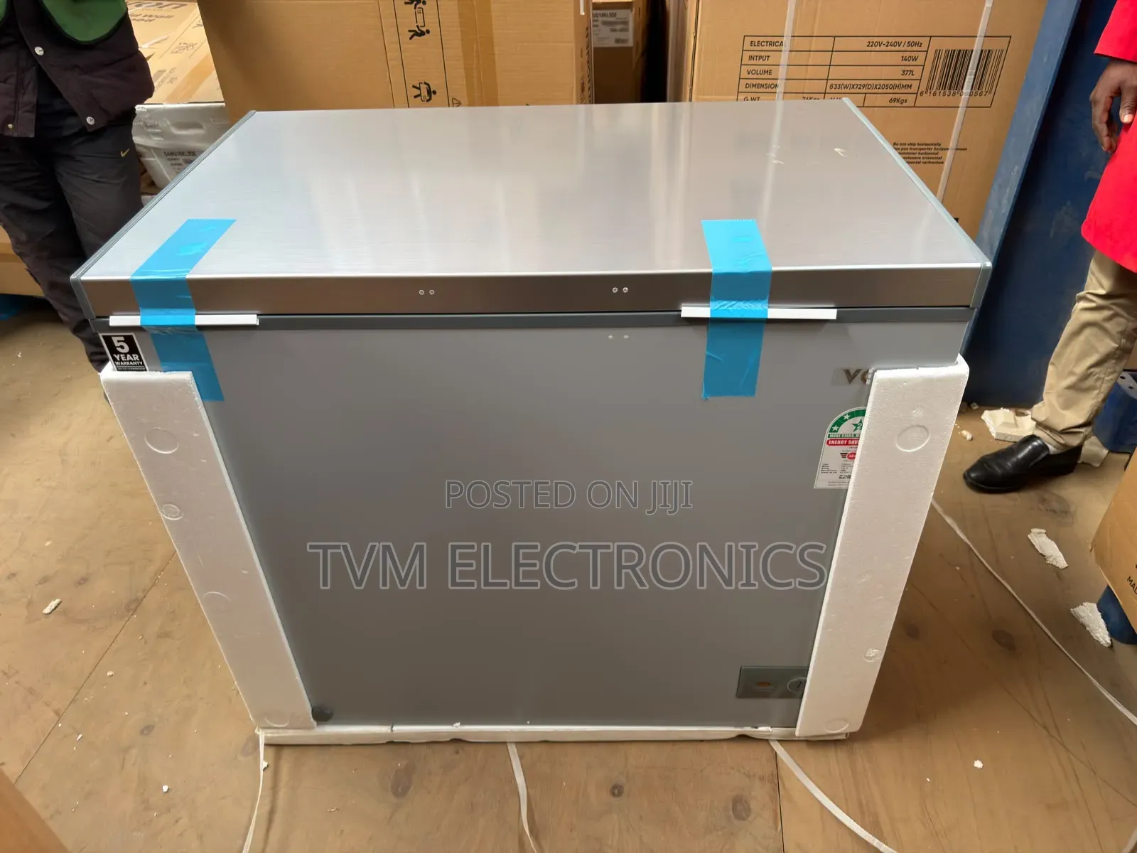 Von Chest Freezer- 251l (Vafc25dkg/Dh)