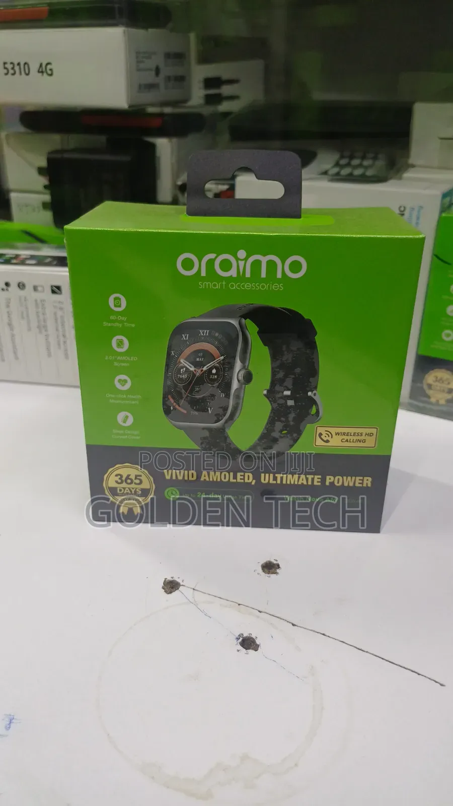 Oraimo OSW-812 2.01" Nova AM Curved Screen Smart Watch
