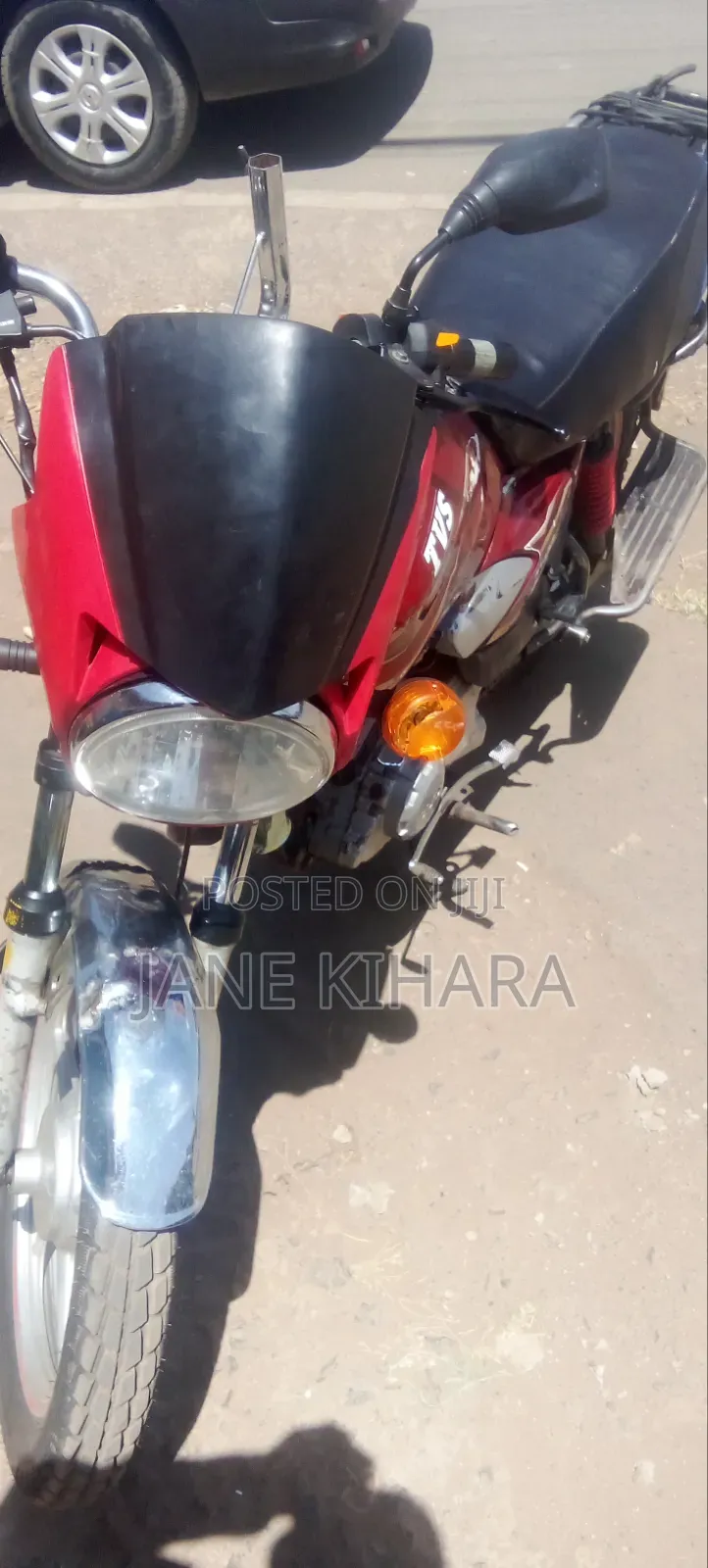 TVS HLX Plus ES 2019 Red