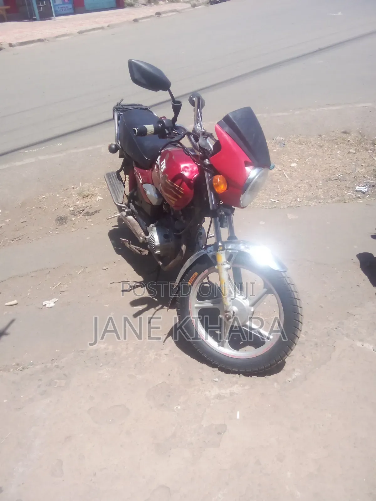 TVS HLX Plus ES 2019 Red