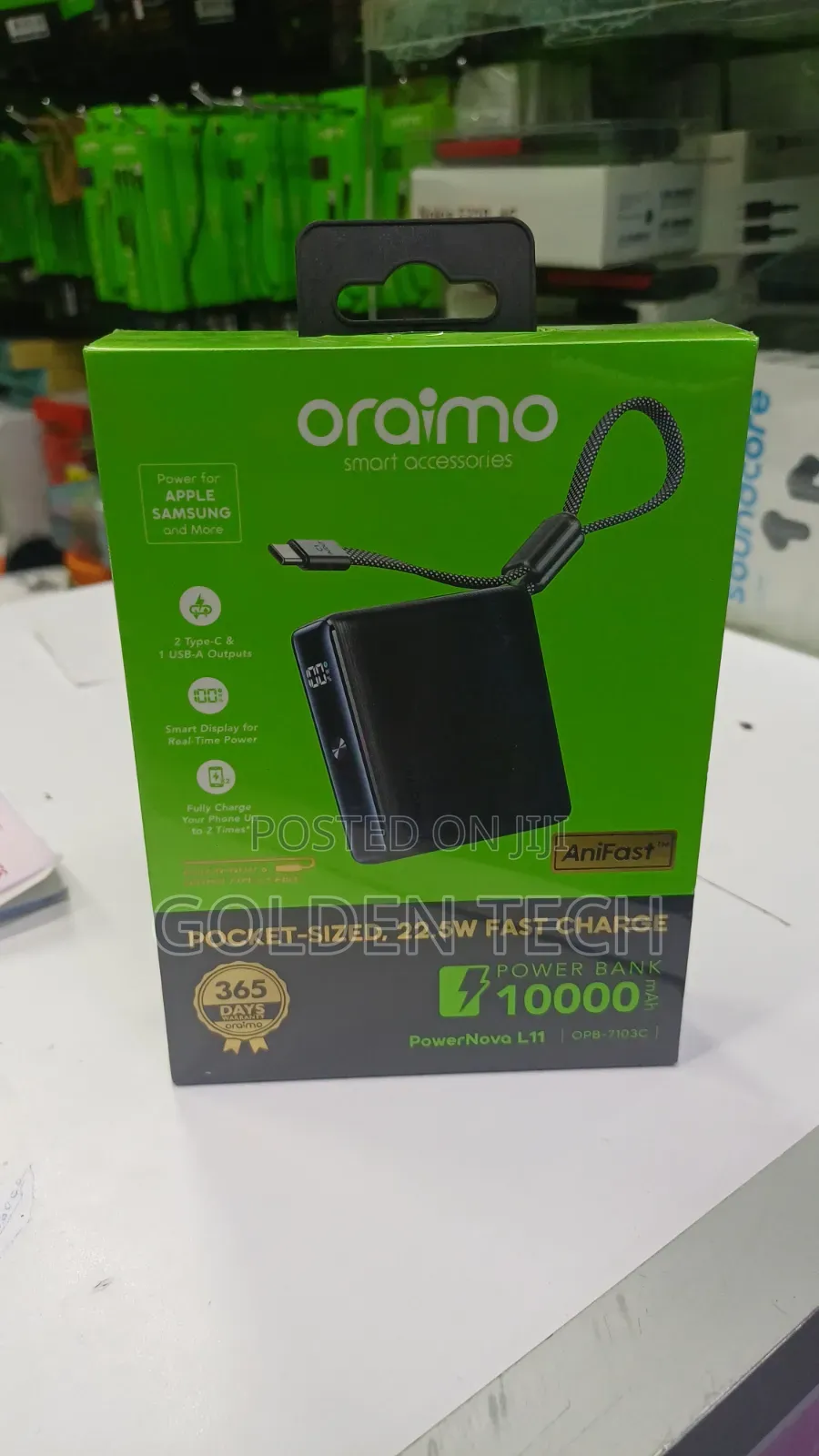 Oraimo PowerNova L11 Portable Powerbank