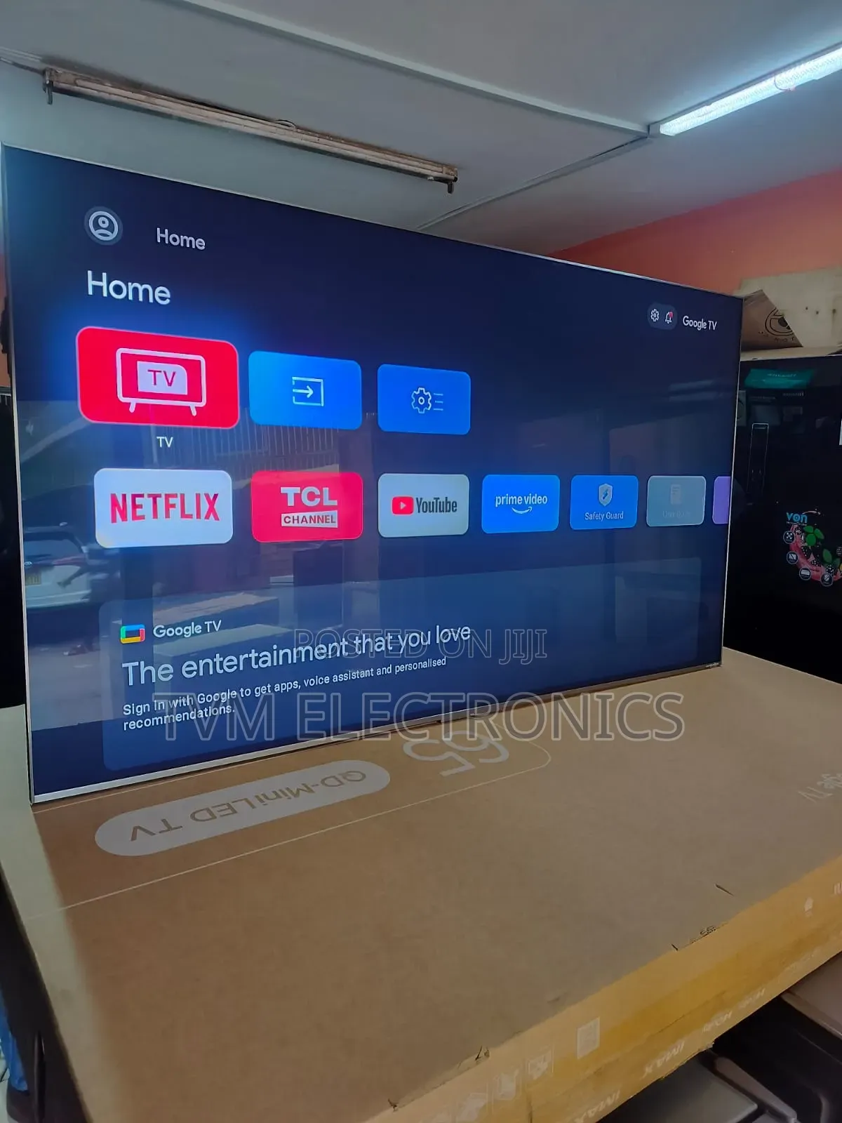 TCL 65 Inch QD-Mini LED Google TV 65C6K