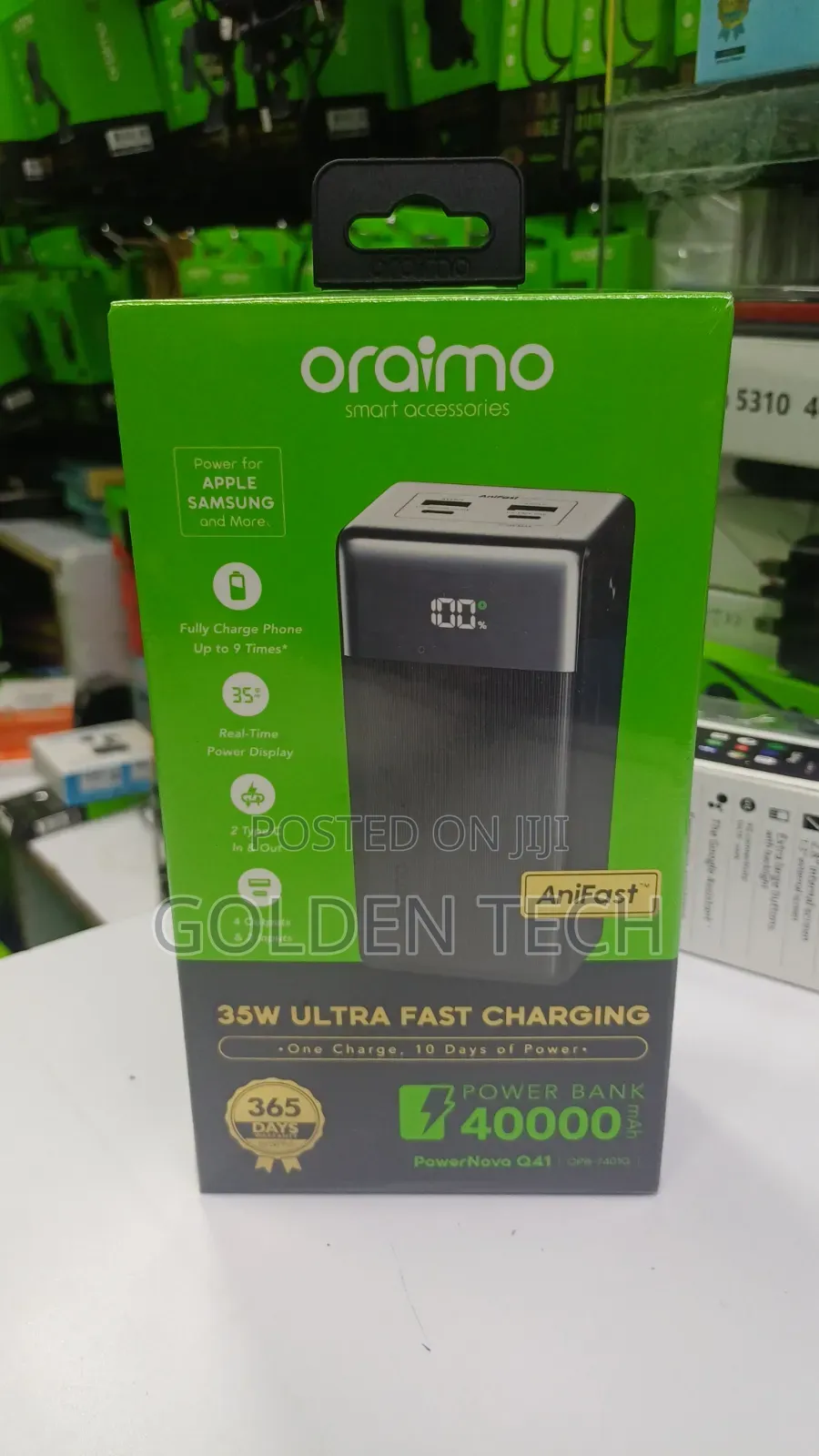 Oraimo PowerNova Q41 35W 40,000mAh Power Bank 35W
